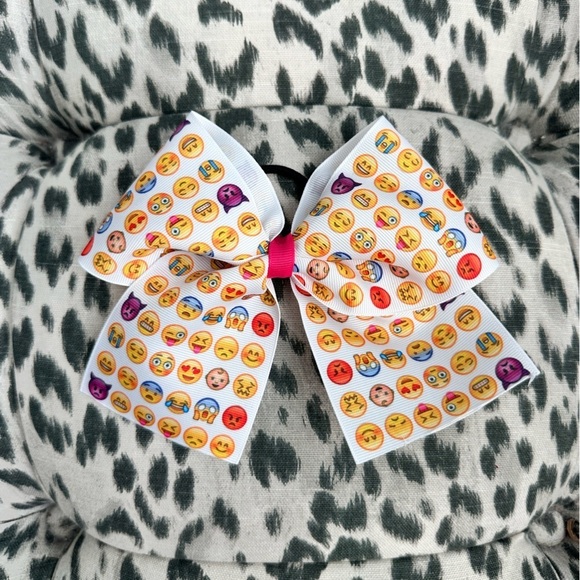 Other - Emoji Cheerleading Bow